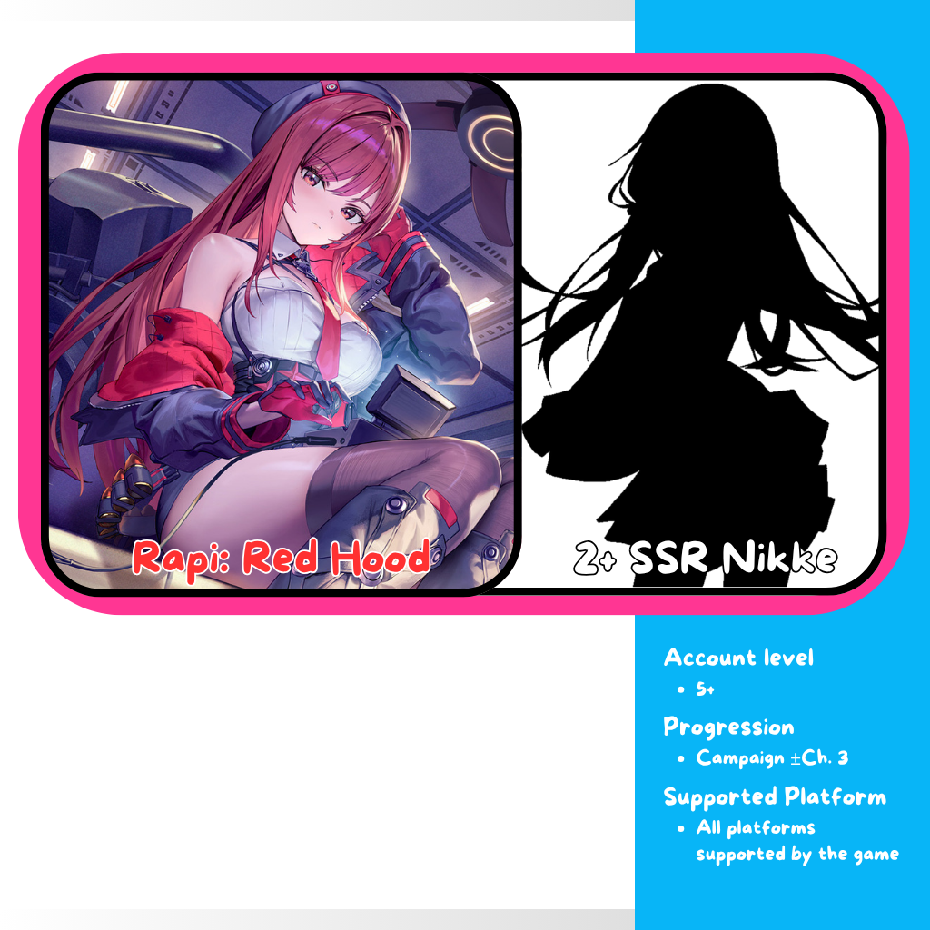 [GLOBAL] Akun Limited Goddess of Victory: Nikke