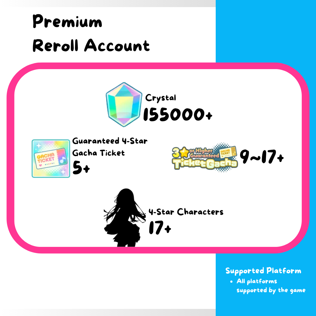 [GLOBAL] Hatsune Miku: Colorful Stage Reroll Account