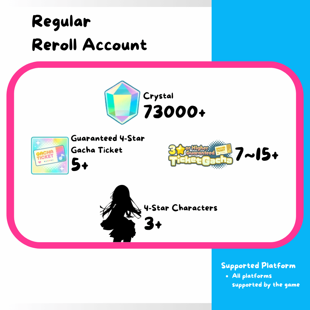 [GLOBAL] Hatsune Miku: Colorful Stage Reroll Account
