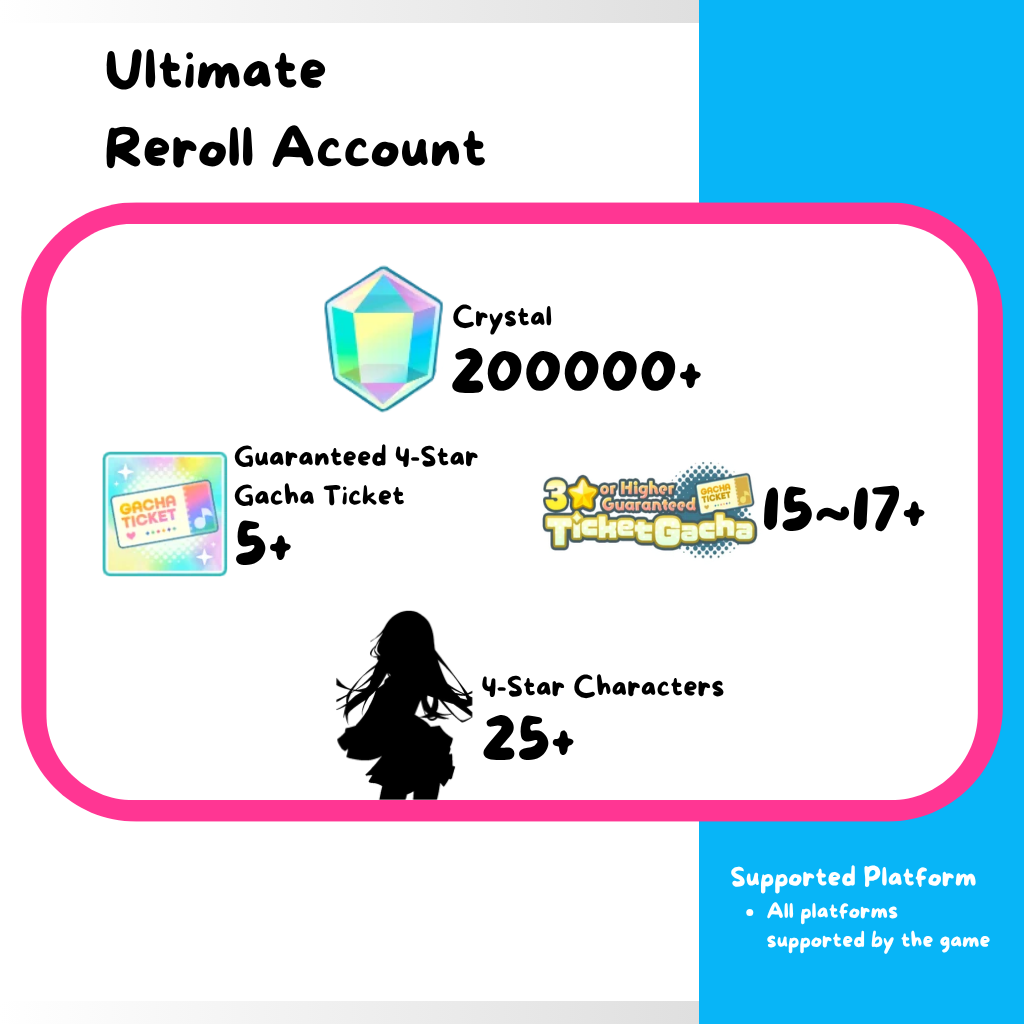 [GLOBAL] Hatsune Miku: Colorful Stage Reroll Account