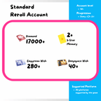 [AMERICA] Love and Deepspace Reroll Account