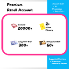 [ASIA] Love and Deepspace Reroll Account