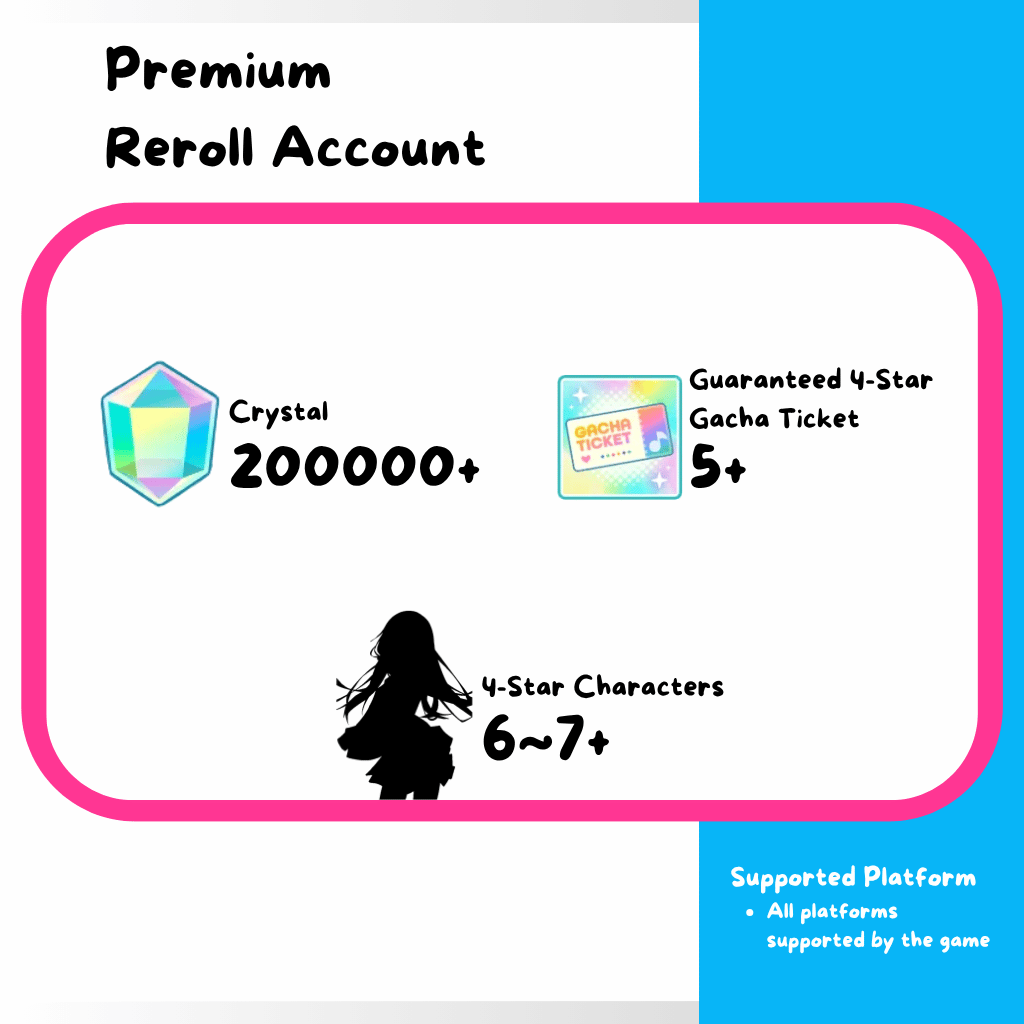 [JAPAN] Project Sekai Colorfull Stage ft. Hatsune Miku Reroll Account