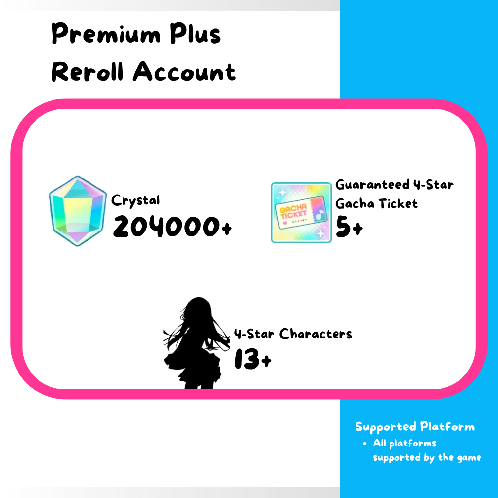 [JAPAN] Project Sekai Colorfull Stage ft. Hatsune Miku Reroll Account