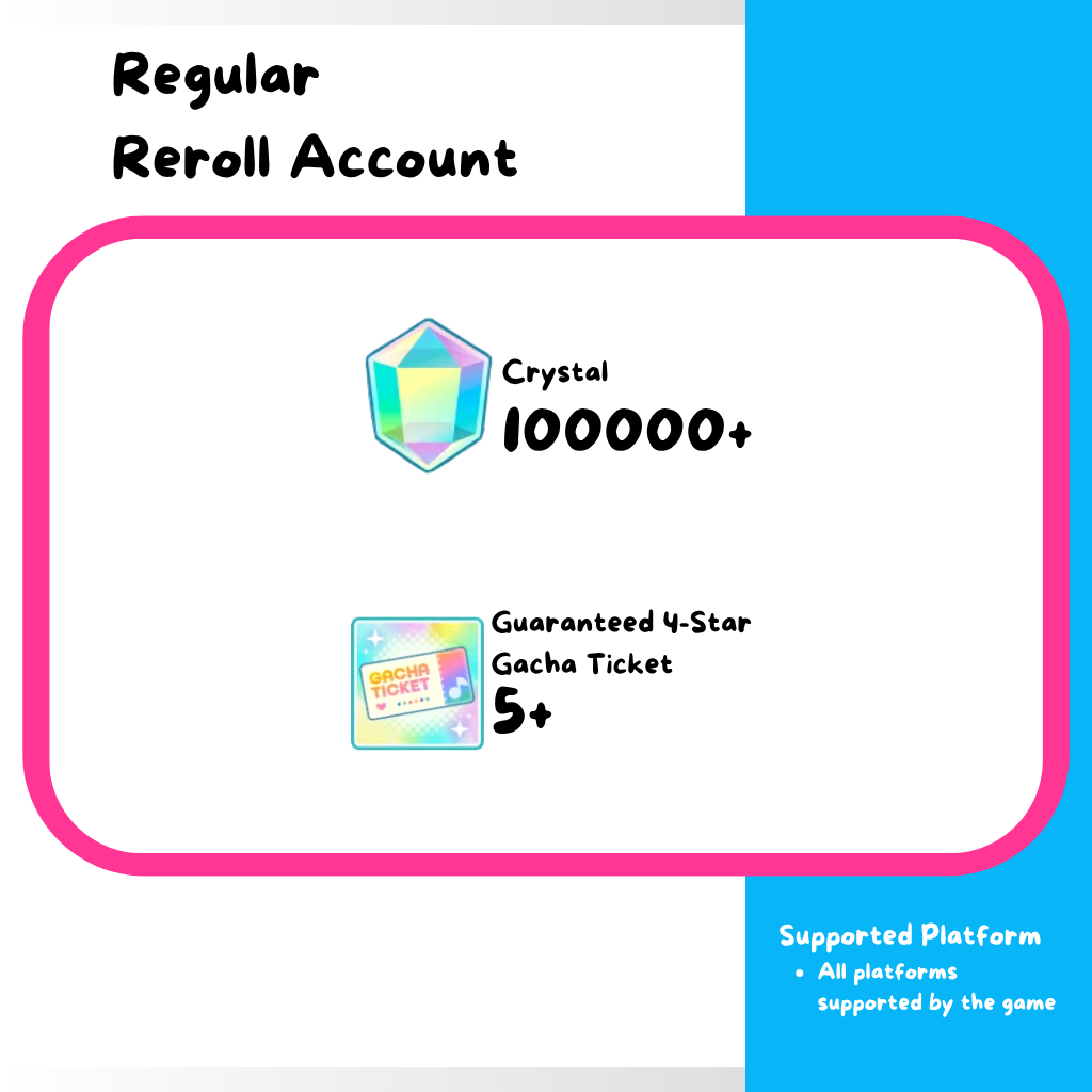 [JAPAN] Project Sekai Colorfull Stage ft. Hatsune Miku Reroll Account