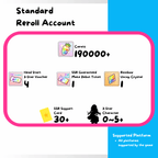 [JAPAN] Umamusume: Pretty Derby Reroll Account